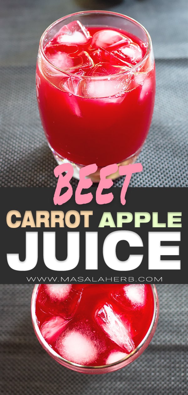 Beet Carrot Apple Juice [ABC Juice]