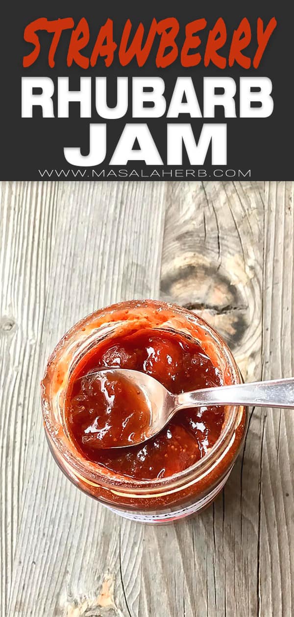 Rhubarb Strawberry Jam Recipe