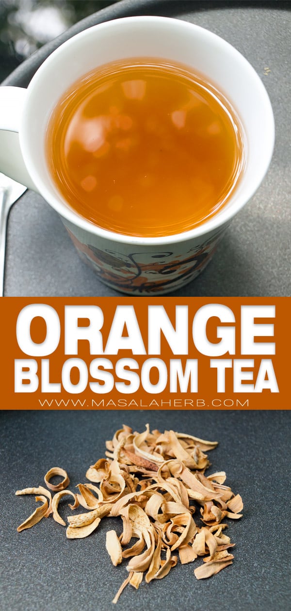 Orange Blossom Tea How To Infuse With Loose Petals MasalaHerb