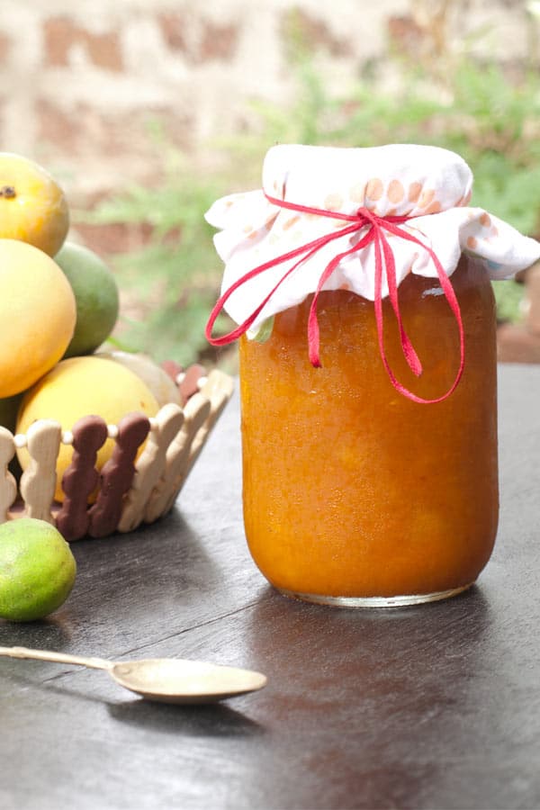 Homemade Mango Jam Recipe - Mango Preserves [+Natural pectin!]
