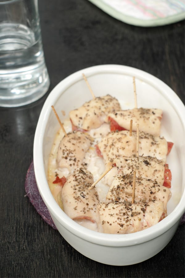 Chicken Roll ups with Ham and Cheese http://masalaherb.com #stepbystep #recipe @masalaherb