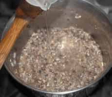 Mushroom Duxelles Pasta Sauce http://masalaherb.com #stepbystep #recipe @masalaherb