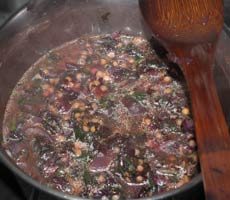Red Spinach Stir Fry - Tambdi Bhaji Recipe https://www.masalaherb.com