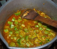 Snake gourd bhaji recipe http://masalaherb.com #stepbystep #recipe