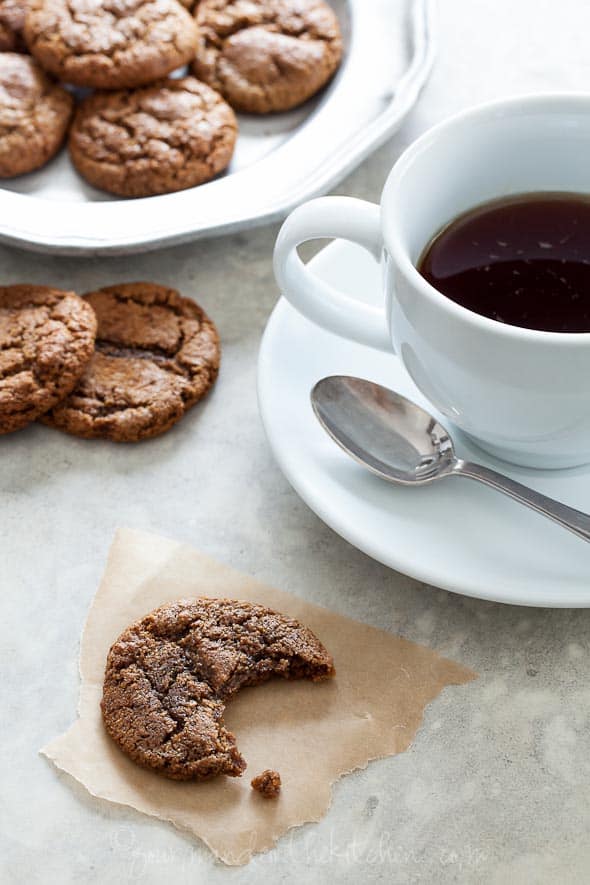 Ginger Molasses Cookie (Gluten-Free, Paleo Friendly)