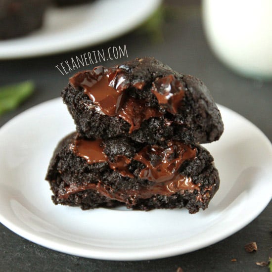 Grain- and Gluten-Free Fresh Mint Double Chocolate Cookies