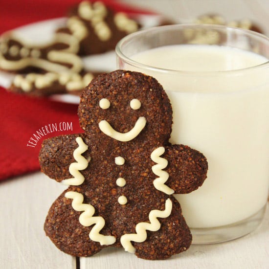 Soft and Chewy Grain-free Gingerbread Men
