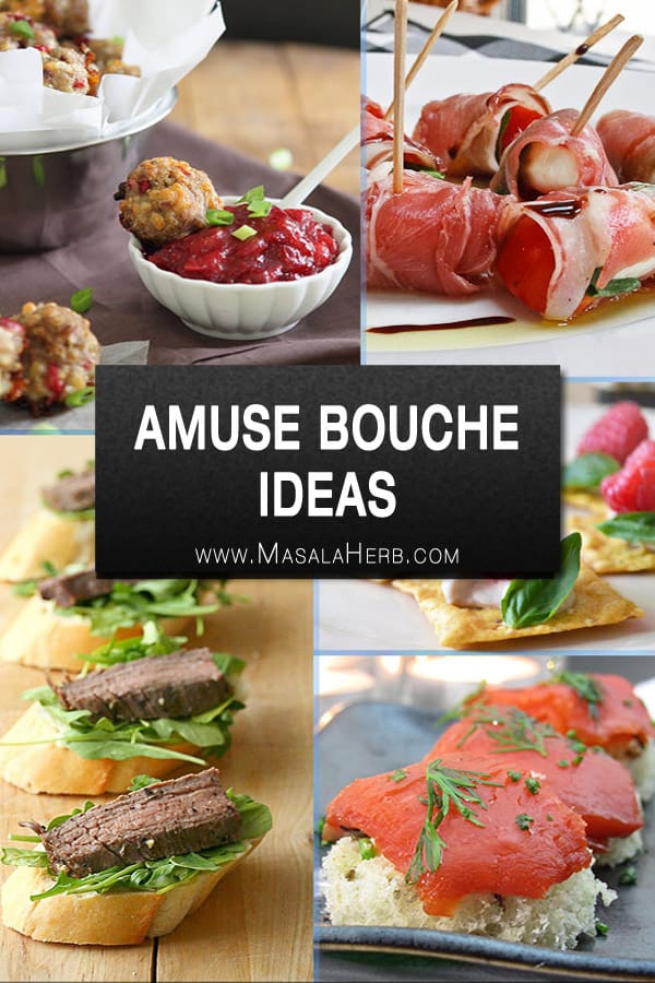 afbreken Aanklager periode 20 Amuse Bouche Ideas - Bite Sized Hors d'Oeuvres Recipes 🍥