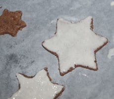 Gluten-free Cinnamon Star Cookies #ChristmasWeek www.masalaherb.com