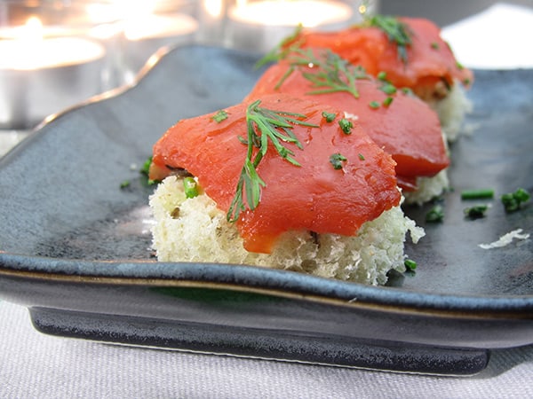 Smoked Salmon Canapes- Old Family Secret To Easy Appetizers!