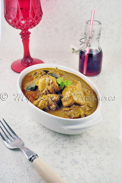 Kerala chicken Curry by My Kitchen Treasures