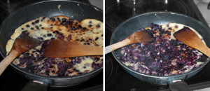 Blueberry Kaiserschmarrn {shredded pancake dessert} www.masalaherb.com