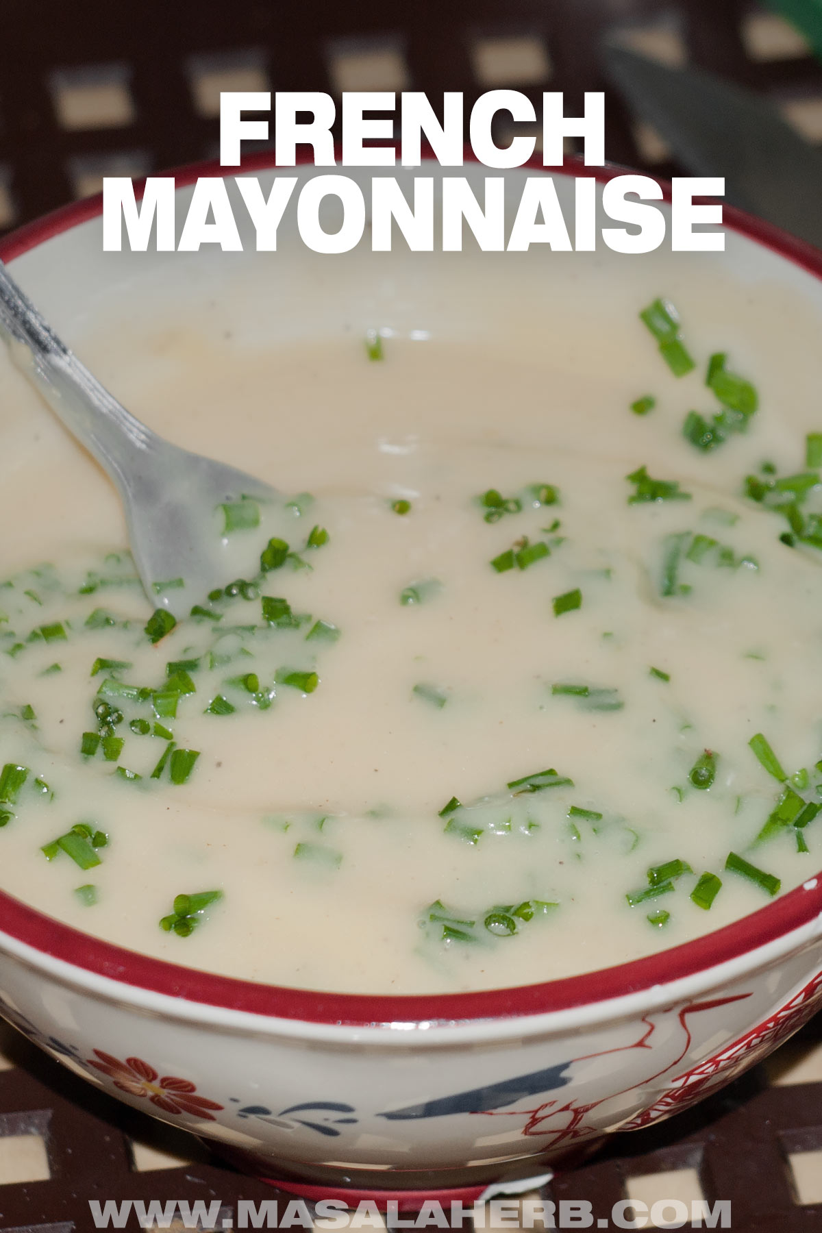 French Mayonnaise Recipe pin image