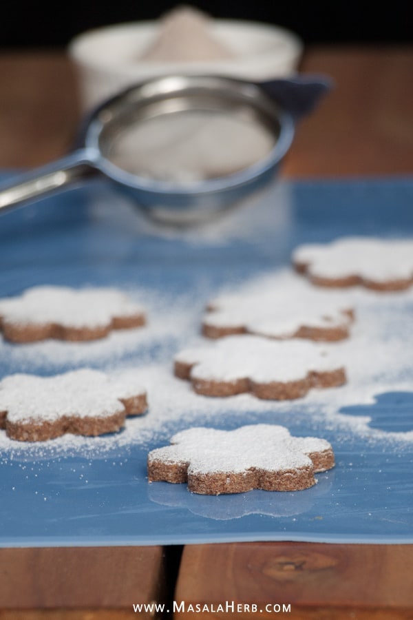 Ragi Poppy Seed Cookies - healthier Fingermillet cookie recipe www.masalaherb.com