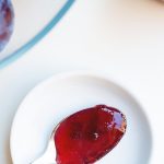 homemade jam with plums