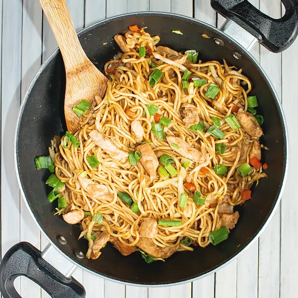 CHICKEN NOODLES RECIPE, CHICKEN CHOW MEIN RECIPE