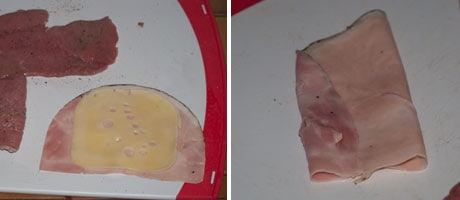 My favorite homemade Veal Cordon Bleu recipe from scratch with step by step pictures www.masalaherb.com #Recipe #french