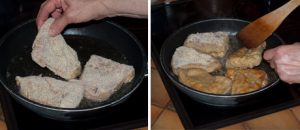 My favorite homemade Veal Cordon Bleu recipe from scratch with step by step pictures www.masalaherb.com #Recipe #french