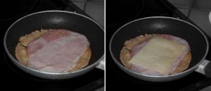 Savory Crepes with Ham and Egg - Galette Bretonne - a great french brunch or lunch recipe with buckwheat www.masalaherb.com