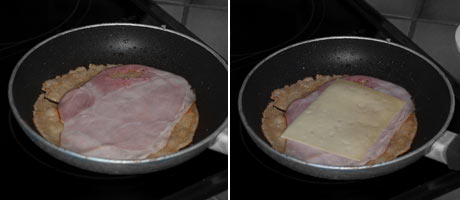 Savory Crepes with Ham and Egg - Galette Bretonne - a great french brunch or lunch recipe with buckwheat www.masalaherb.com