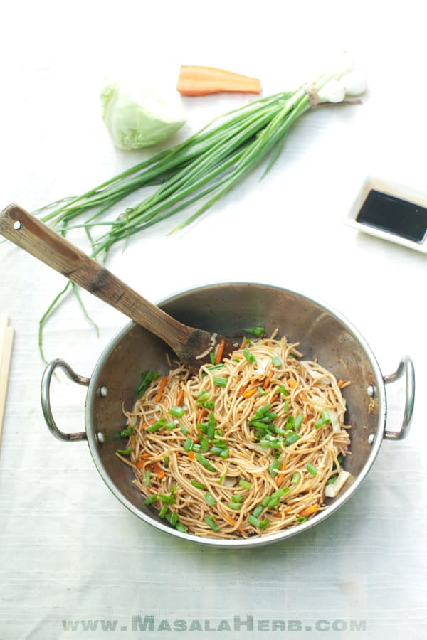 Easy Vegetable Chow Mein