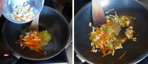 Easy Pineapple Fried Rice - Indian Vegetarian Recipe www.MasalaHerb.com #Recipe #weeknightdinner #stepbystep