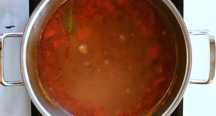 boil goulash