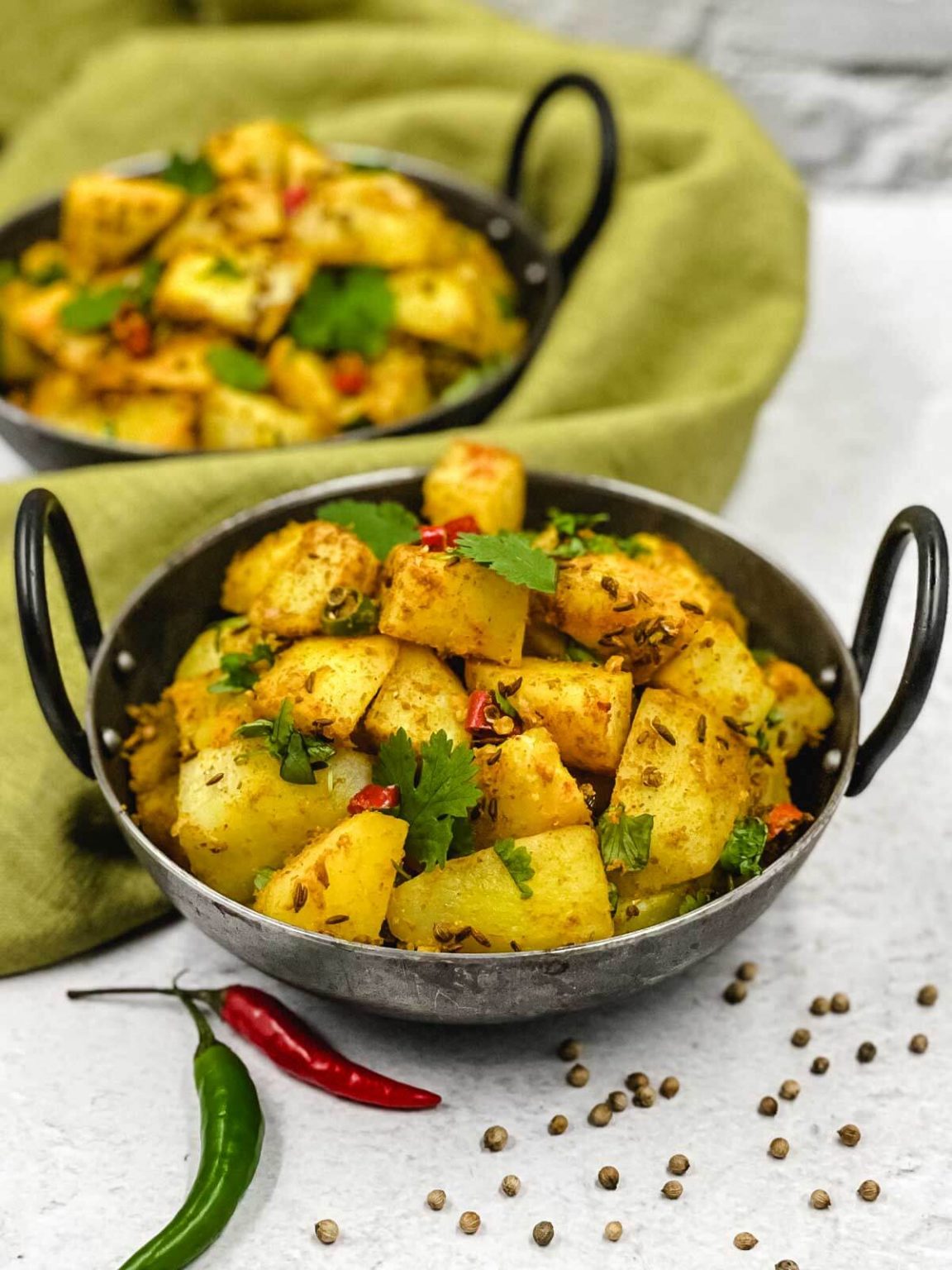Jeera Aloo - Cumin Spiced Potatoes