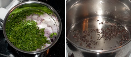 Coriander Rice Recipe - How to make Coriander Rice - Cilantro Rice www.MasalaHerb.com #Indianfood