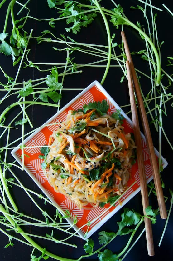 12 fantastic Stir-Fry Asian Noodle Dishes you need to try! Collection at MasalaHerb.com ---Sesame Chicken Shirataki Noodle Stir-Fry Recipe {Gluten-Free} cookingontheweekends.com