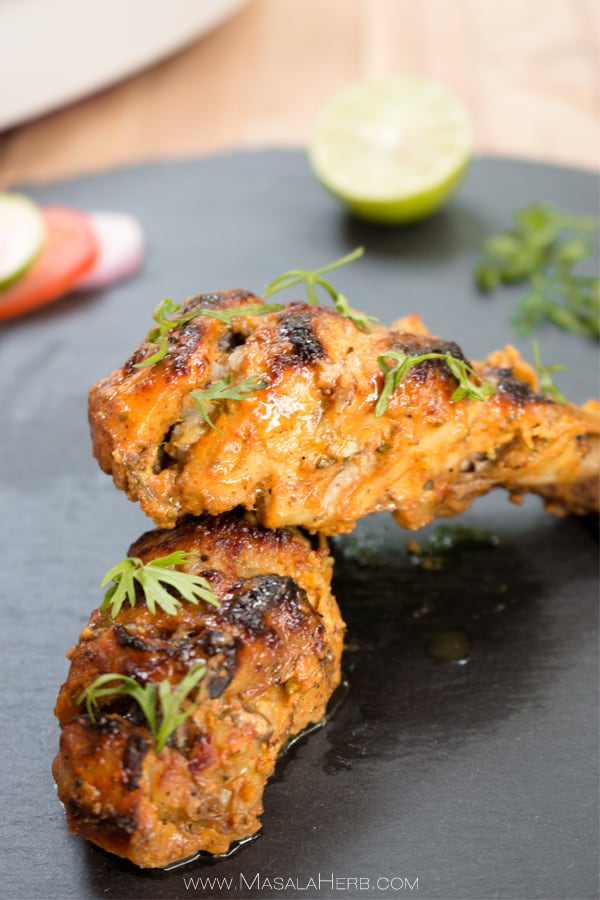 BEST Oven Baked Tandoori Chicken Recipe [+Video] 🍗 MasalaHerb.com