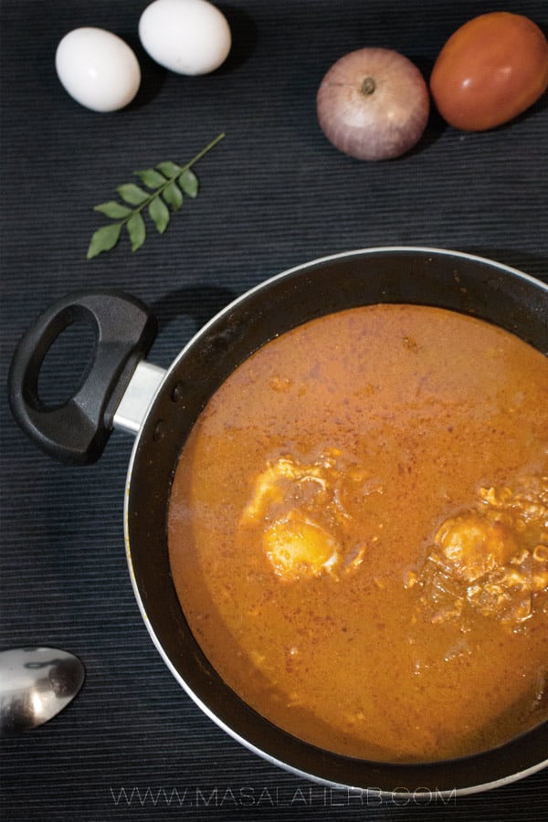 One Pot Egg Masala