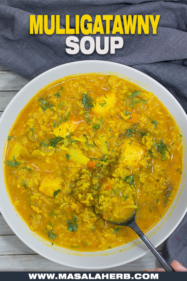 Chicken Mulligatawny Soup Recipe cover