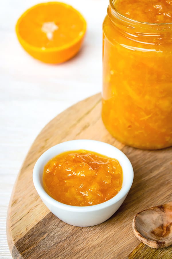 cooking orange preserves