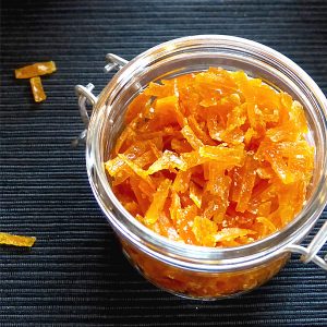 Candied Orange Peel Recipe