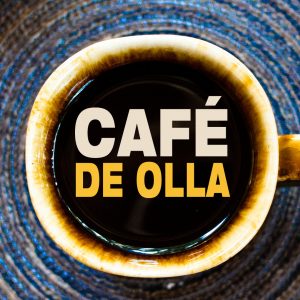 Cafe de Olla - How to make Spiced Mexican Coffee [+Video] prepared with common sweet spices and cane sugar aka mexican Piloncillo. de olla means lit. translated clay "earthenware"pot. Café de Olla is prepared when it's cold and warms up the cold body from within. www.MasalaHerb.com #masalaherb #coffee #spiced #mexican