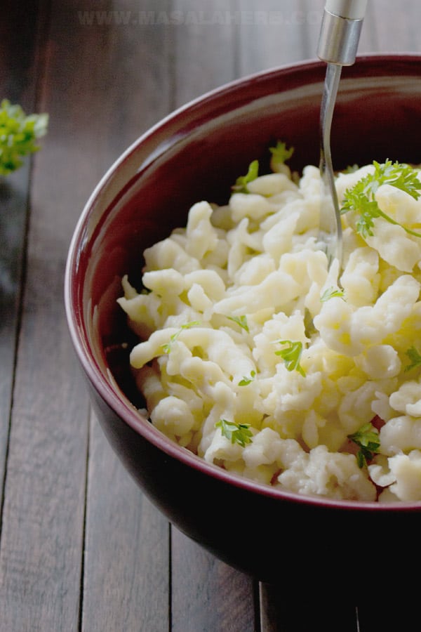 Easy Spaetzle Recipe - How to make perfect Spätzle Noodles! [+Video]