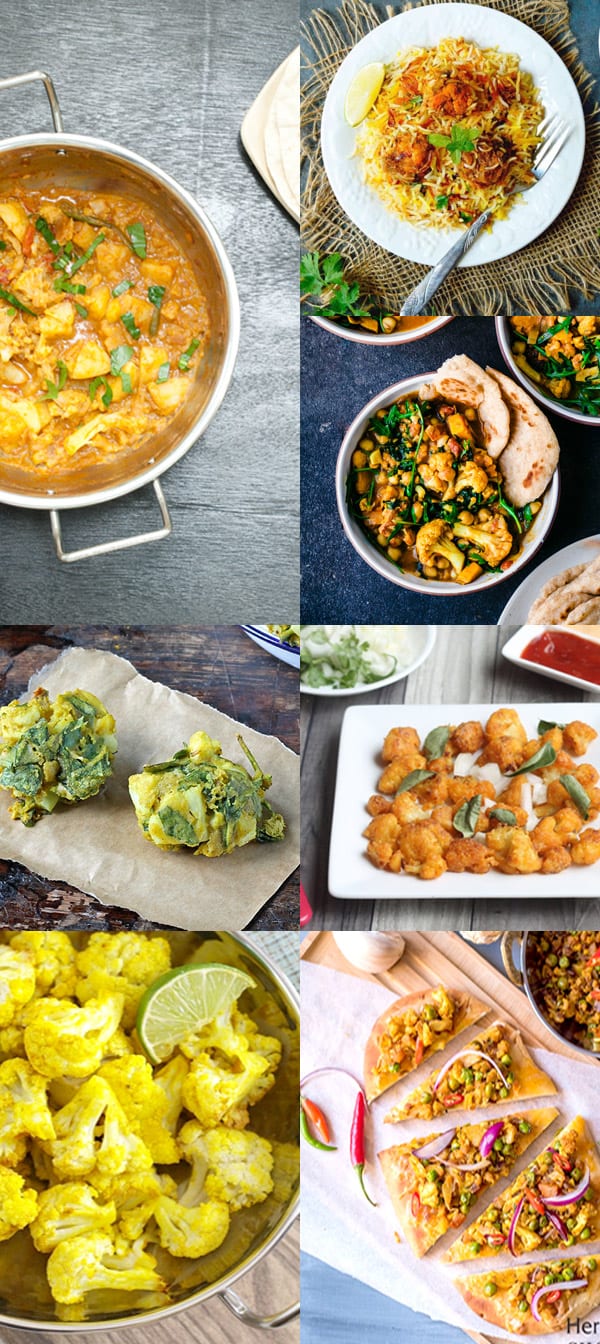 +15 Indian Cauliflower Recipes for you! [Collection] Masala Herb