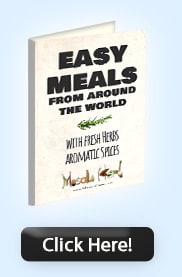 FREE EBOOK - Easy Meals from around the world www.MasalaHerb.com