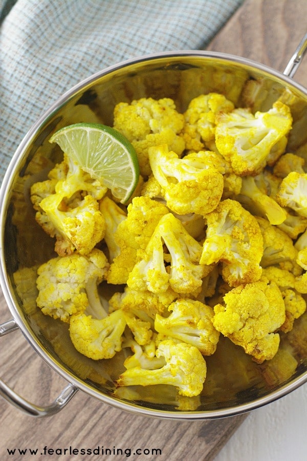+15 Indian Cauliflower Recipes - QUICK AND EASY CURRY TURMERIC CAULIFLOWER