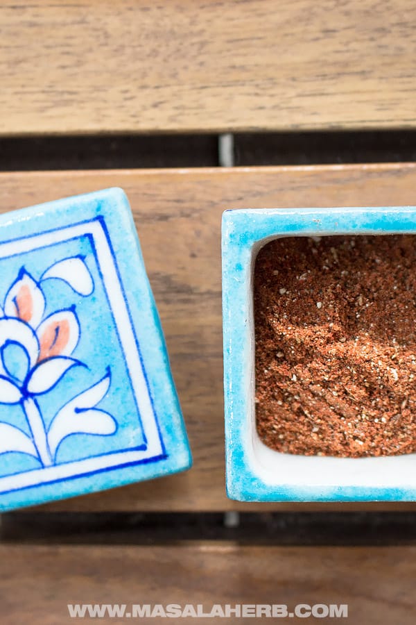 Mexican spices combined to a seasoning blend