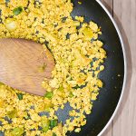Vegan Scrambled Eggs Recipe - Quick Tofu Scramble [+Video]