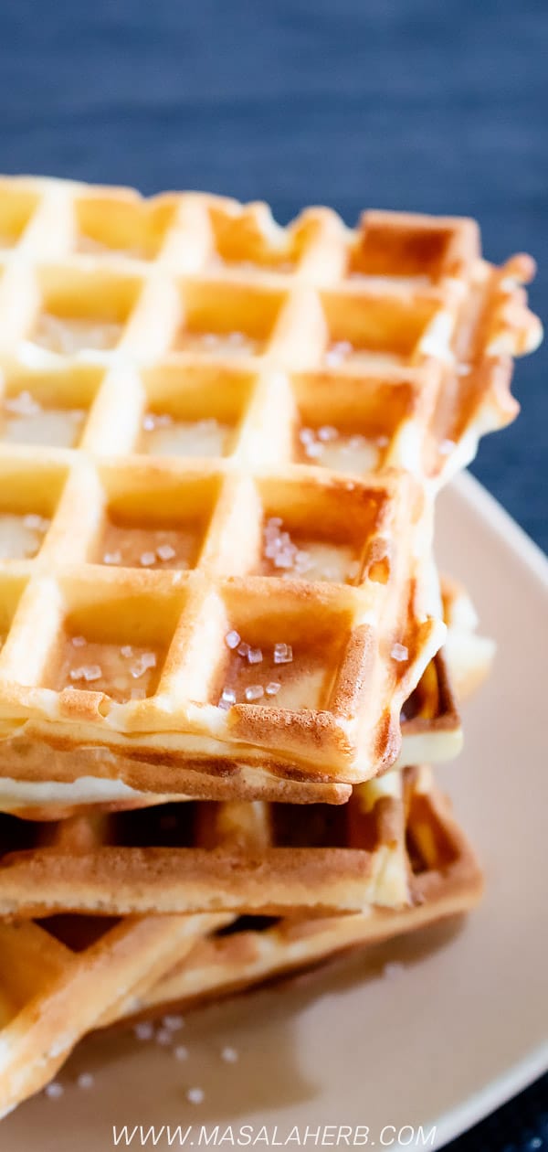 Fluffy Waffle Recipe [+Crispy]