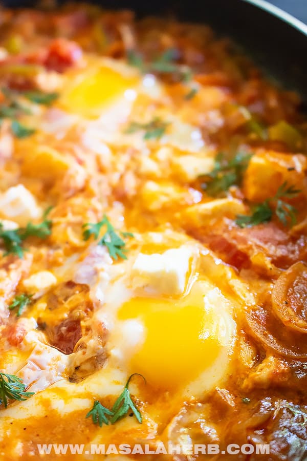 shakshuka with feta