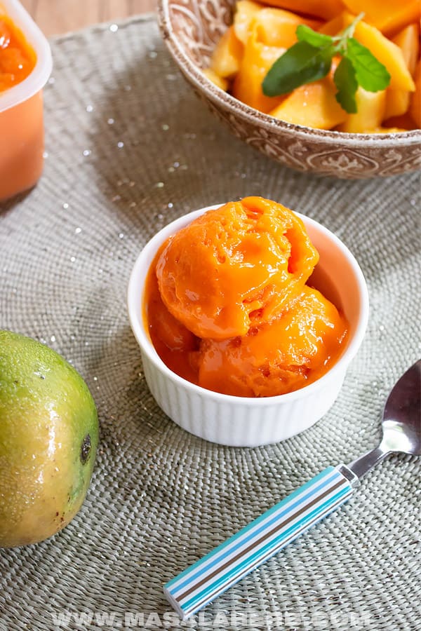 Easy Mango Sorbet Recipe