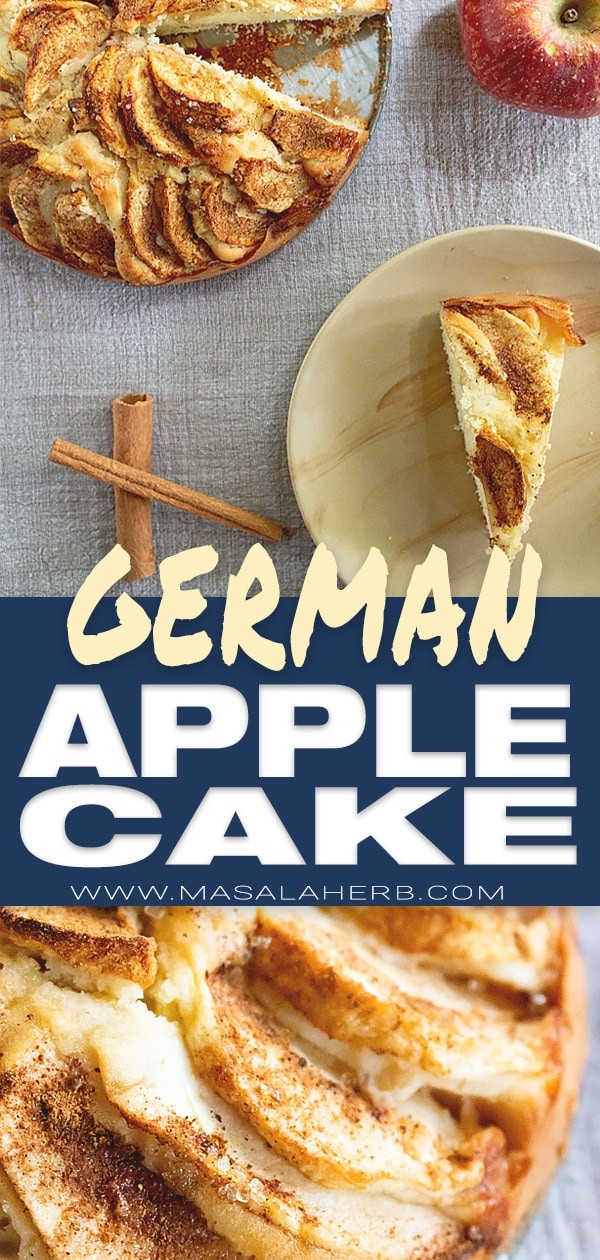 Easy German Apple Cake Recipe - Apfelkuchen