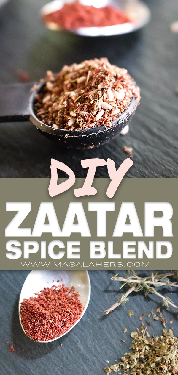 Lebanese Zaatar Spice Blend Recipe