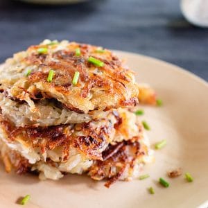 German Potato Pancakes - Kartoffelpuffer