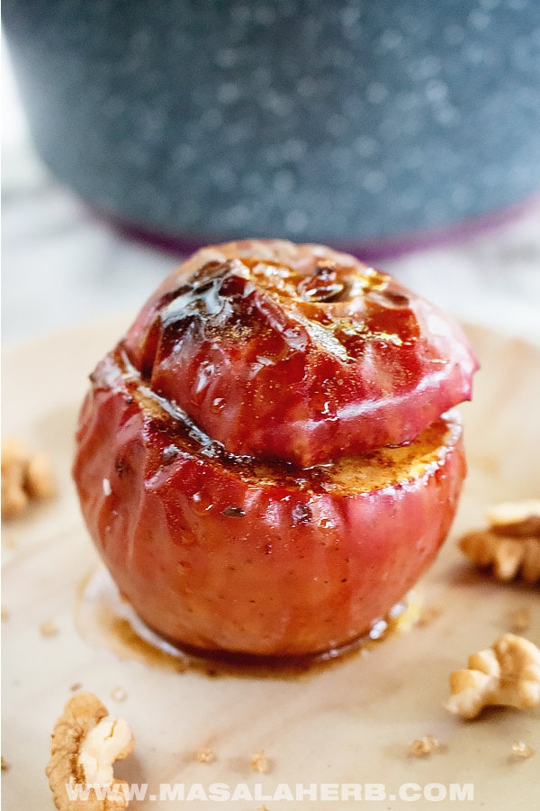 Stuffed Baked Apples with Walnuts