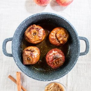 Stuffed Baked Apples with Walnuts